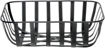 HUBERT Black Metal Tobacco Basket - 11 7/8"L x 8"W x 3 3/4"H