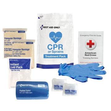 : CPR & Sprains Treatment Pack by First Aid Only – Multi, Model 91165