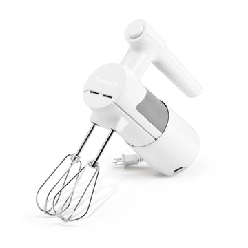 9 Speed Hand Mixer with Storage Case by Cuisinart – 9 speed, Plastic, White, Model HM-190S