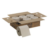 Georgia-Pacific Sofpull 26480 Hardwound Roll Paper Towel; Nonperforated; 7.87'' X 1000' (Case of 6 Rolls)