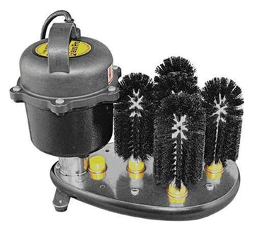 Bar Maid AA-SUB 5-Brush Electric Submersible Glass Washer by pro glass – Stainless Steel,Glass, Black, Model AASUB