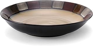 Pfaltzgraff Taos Large Round Pasta Bowl, 14-Inch, brown