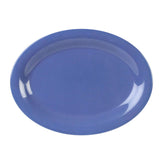 Color purple melamine dinnerware collection 13 1/2" x 10 1/2" platter by Thunder Group – Large, Melamine, Purple, Model CR213BU