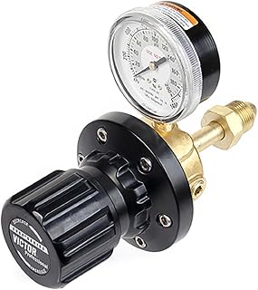 ESAB Victor 0781-5202 ELC4-325-580R High Capacity Liquid Cylinder Inert Gas Regulator, 5-325 Psig Delivery Range, CGA 580 Inlet Connection, Rear Entry Inlet