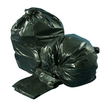 Berry Plastics PGR4046X5B PE 40-45 gal 40 x 46 in. 2mil CanLiner On A Roll44; Black