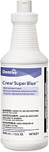 Diversey 94476081 Crew Super Blue Mild Acid Bowl Cleaner, Citrus, 32 Oz Squeeze Bottle (Case of 12)