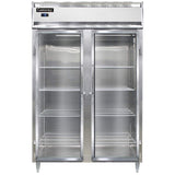 Designer Line Two Section Reach In Glass Door Freezer by Continental Refrigerator – Model DL2FS-SA-GD