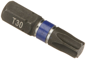 Tools Impact Performance Series TORX T30 Insert Bit by IRWIN – T30, Alloy Steel, Black Oxide, Model 1837410