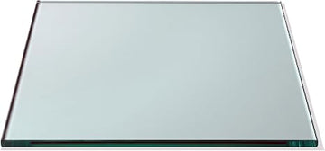 Rosseto GTS14 Square Surface Tempered Glass, 14-Inch, Clear