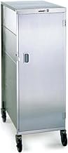 Stainless Steel Front and Back Door Compact Tray Delivery Cart, 21 5/8 x 31 1/4 x 58 1/4 inch - 1 each.