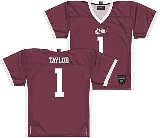 KaMario Taylor Mississippi State Maroon Football Jersey