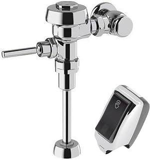 Royal 186 Urinal Flushometer, 3912697 & Sloan EBV-200-A Retrofit, 3325201 Bundle - Fixture Connection Top Spud, 0.5 GPF Manual Flush Valve, Exposed Side Mount Sensor, 72 Hour Sentinel Flush