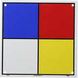 National Marker HMS8R Hazard Identification Systems Label, Rigid Plastic, 8" x 8"