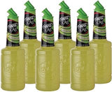 Finest Call Premium Margarita Drink Mix, 1 Liter Bottle (33.8 Fl Oz), Pack of 6 | Smooth & Refreshing Lime Flavor Profile | Cocktails & Mocktails, Premium Ingredients, Consistent Quality, Easy Pour Spout