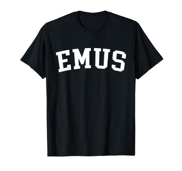 Emus T-Shirt by Emus - Style – Black, Model E8QBHN3PEE4