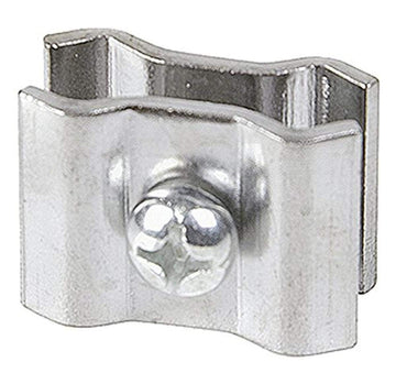 Butterfly Joining Clip by Econoco – Chrome, Pack of 25, Model GWJCP25