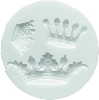 Silikomart Silicone Mould Sugarflex Crowns, White