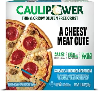 CAULIPOWER Gluten Free Sausage & Pepperoni Combo Pizza, 11.85 Oz
