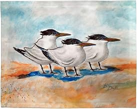 PM1521 Three Terns Place Mat - 14 x 18 in. - Set of 4