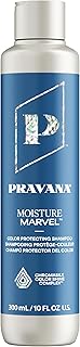 Pravana Moisture Marvel Shampoo | Nourishes, Hydrates, Moisturizes | For Dry, Color Treated Hair | Hyaluronic Acid Formula | Chromasilk Enhances Shine & Protection | Vegan Cruelty-Free | Paraben Free
