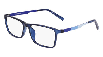 Eyeglasses J 4020 404 Navy by Flexon – 49/15/130, Titanium, Navy, Model Flexon J4020
