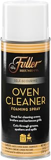 Fuller Brush Heavy Duty Oven Cleaner Spray - Fume Free, Self-Scouring Foam Cuts Baked-On Grease in 10 Min - No Harsh Smell, Minimal Scrubbing - Ovens, Broilers, Grills & Stainless Steel, 14 oz USA