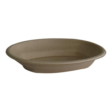 Pulp 16 oz Oval Burrito Bowl by Sabert – 27 oz, 16.0 ounces, Pulp, Beige, Pack of 300