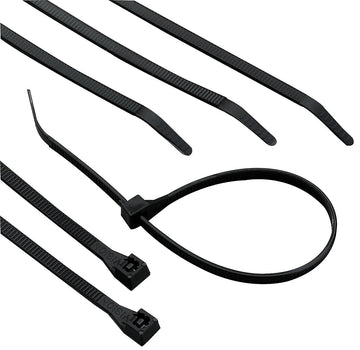 HVY-DTY CABLE TIE UVB 18" (175 LB) 50/BAG by Gardner Bender – 22"L x 0.35"W x 0.05"H, Nylon, Uv Black, Model 46-418UVB