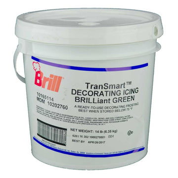 Green Decorating Icing by Brill – Commercial Grade