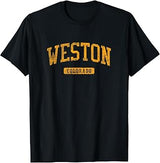 Weston CO Vintage Athletic Sports Design JG3 T-Shirt