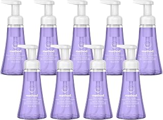Method Foaming Hand Soap, French Lavender, 10 Ounce (Pack of 9)