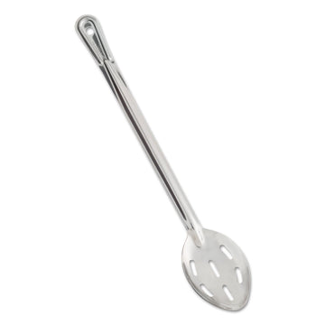 13" Stainless Steel Slotted Basting Spoon by Adcraft – Stainless Steel, Model DSL-13