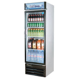 TGM-14RV, 1 Door, Glass Swing Door Refrigerator by Turbo Air – 12 cu/ft, 12.0 cubic_feet, Black, Model Turbo Air TGM-14RV