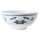 G.E.T., Water Lily Collection, White 1.8 qt., 8" Melamine Bowls (Qty, 12) by GET – 1.8 quarts, Melamine, Water Lily, Pack of 12, Model M-708-B