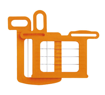 3/4" Dice Blade Assembly for Dynacube by DYNAMIC – Stainless Steel, Orange, Model AC064