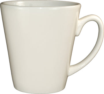 36-Piece Funnel Porcelain Coffee Cup by ITI – 12 ounce, 12.0 fluid_ounces, Ceramic, White, Model 839P