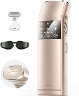 IPL Laser Hair Removal, 27J Quad-Pulse, Ice Cooling,Dual Lights 100W