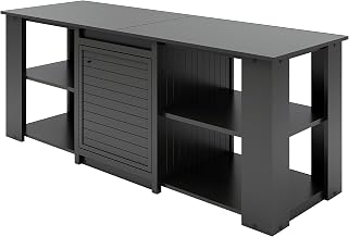 New Age Pet® ECOFLEX® 72" Jumbo Versa Stand, Standard Height Cabinet for Reptile & Small Animal Habitat, Lounge in Black