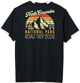 North Cascades National Park Traveling 2026 Road Trip Adult & Youth Soccer Jersey