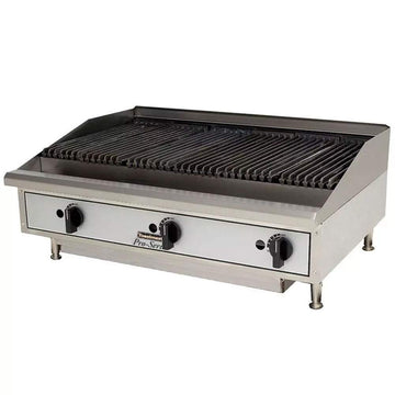 36" Radiant Gas Charbroiler by Toastmaster – Stainless Steel, Stainless-Steel, Model TMRC36