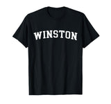 Winston T-Shirt by Winston - Style – Black, Model PS70M9Z5S4S