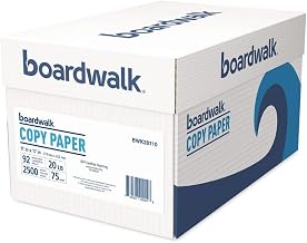 Boardwalk BWK28110 11 x 17 in. 20 lbs 92 Bright Ledger Size Copy Paper White 500 Sheets per Ream
