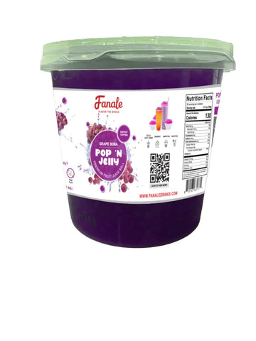 Bubble Tea Tapioca Pearls by Fanale – Commercial Grade