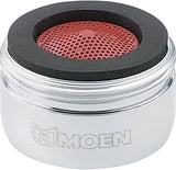 Moen 3919 2.2 GPM Male Thread Kitchen Faucet Aerator, Chrome