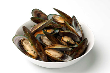 New Zealand Green Shell Whole Mussel - Lip Shape by Pana Pesca – Green, Pack of 5