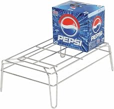 HUBERT Aisle Display Fixture Silver Wire - 24" L x 14" W x 8" H