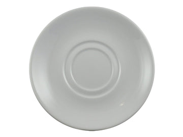 Radiance Saucer by Vertex China – Porcelain, Porcelain White, Pack of 36, Model RA-2