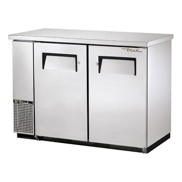 Solid Swing Door Back Bar Cooler by TRUE – Model TBB-24-48-S