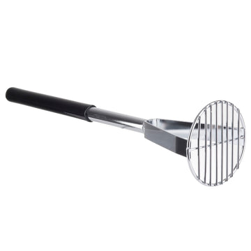 19” Chrome-Plated Metal Potato Masher by Tablecraft – 19-Inch, Stainless Steel, Black, Model 7319
