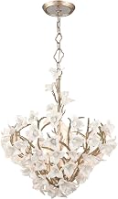 211-47-SGL Lily - 6 Light Chandelier-32 Inches Tall and 26.25 Inches Wide